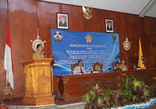 Sosialisasi PPID Tahun 2015