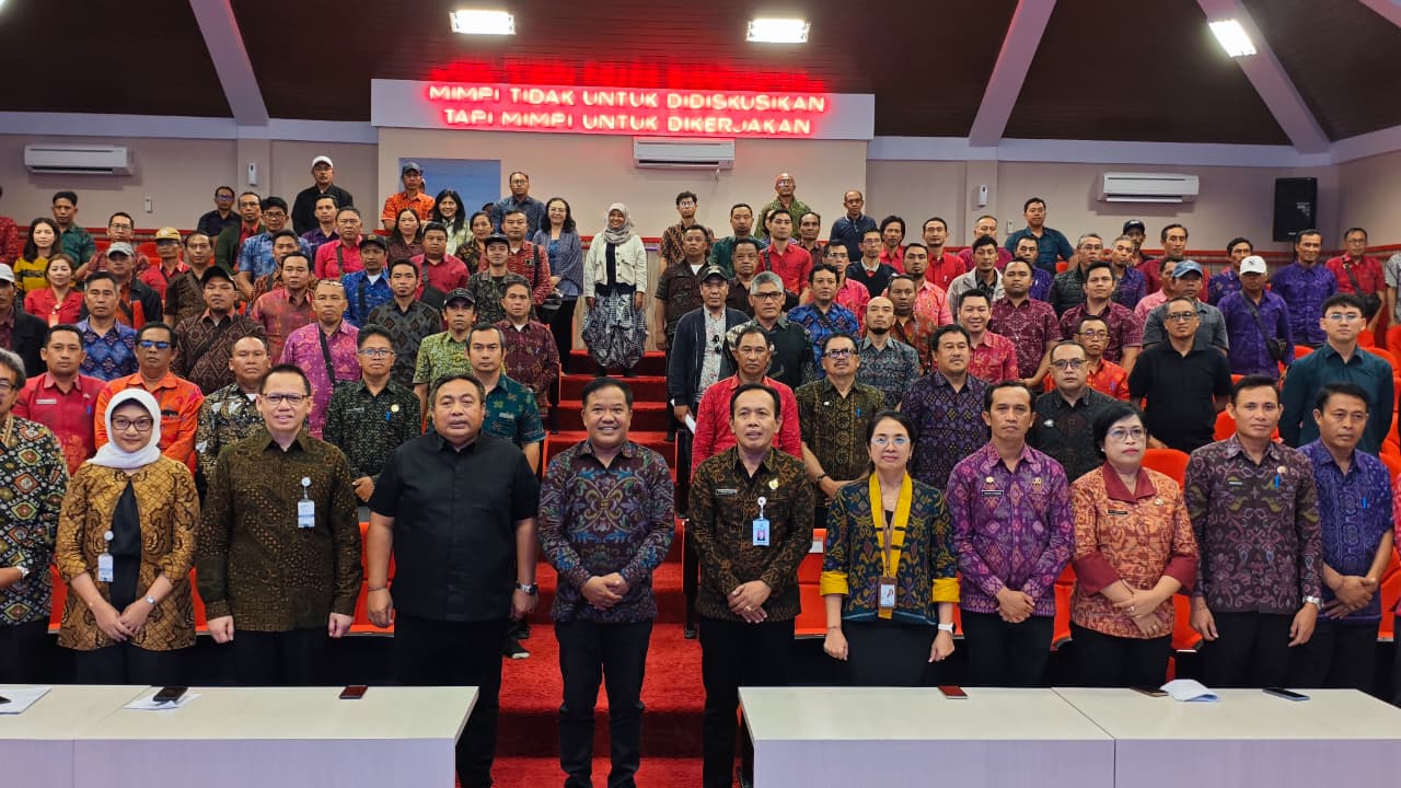  Apresiasi Sinergi Pusat-Daerah, Bupati Bangli Buka Sosialisasi RUU Satu Data Indonesia 