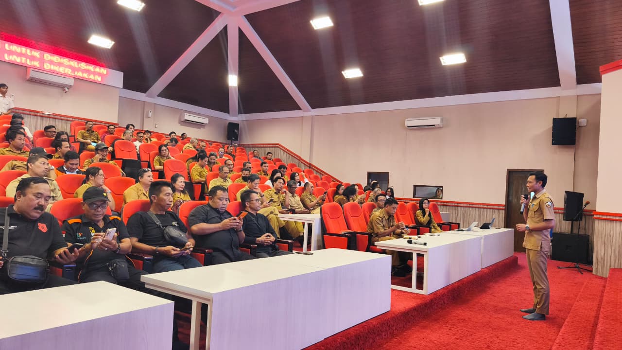 Pemkab Bangli Sosialisasikan Portal Perlinsos kepada Aparatur Kewilayahan