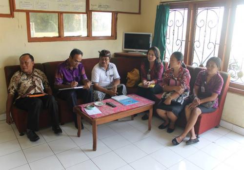 Pembinaan KIM di Desa Dausa Tahun 2015